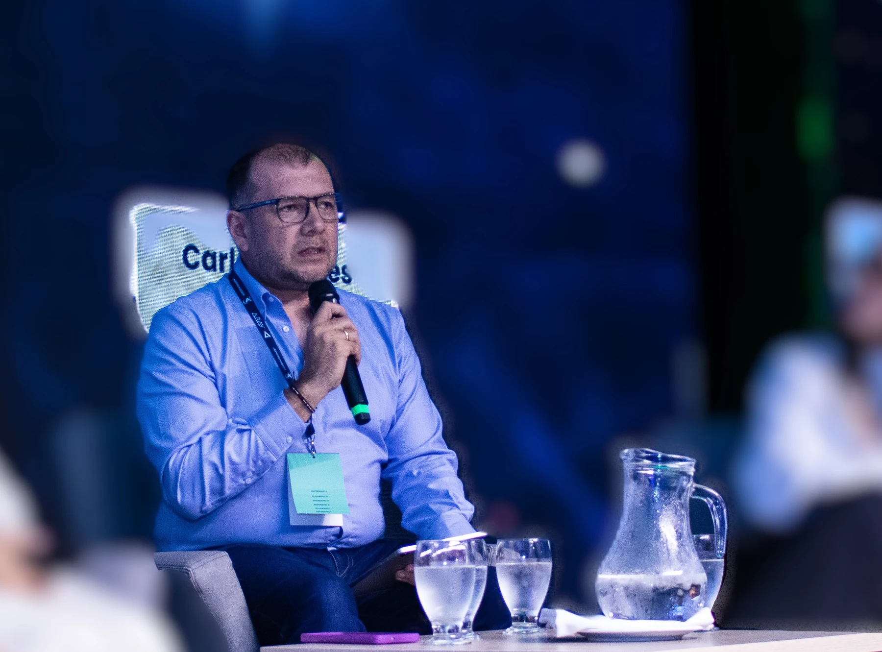 Participante del conversatorio, jefe del Departamento de Operaciones de Garantías de Davivienda