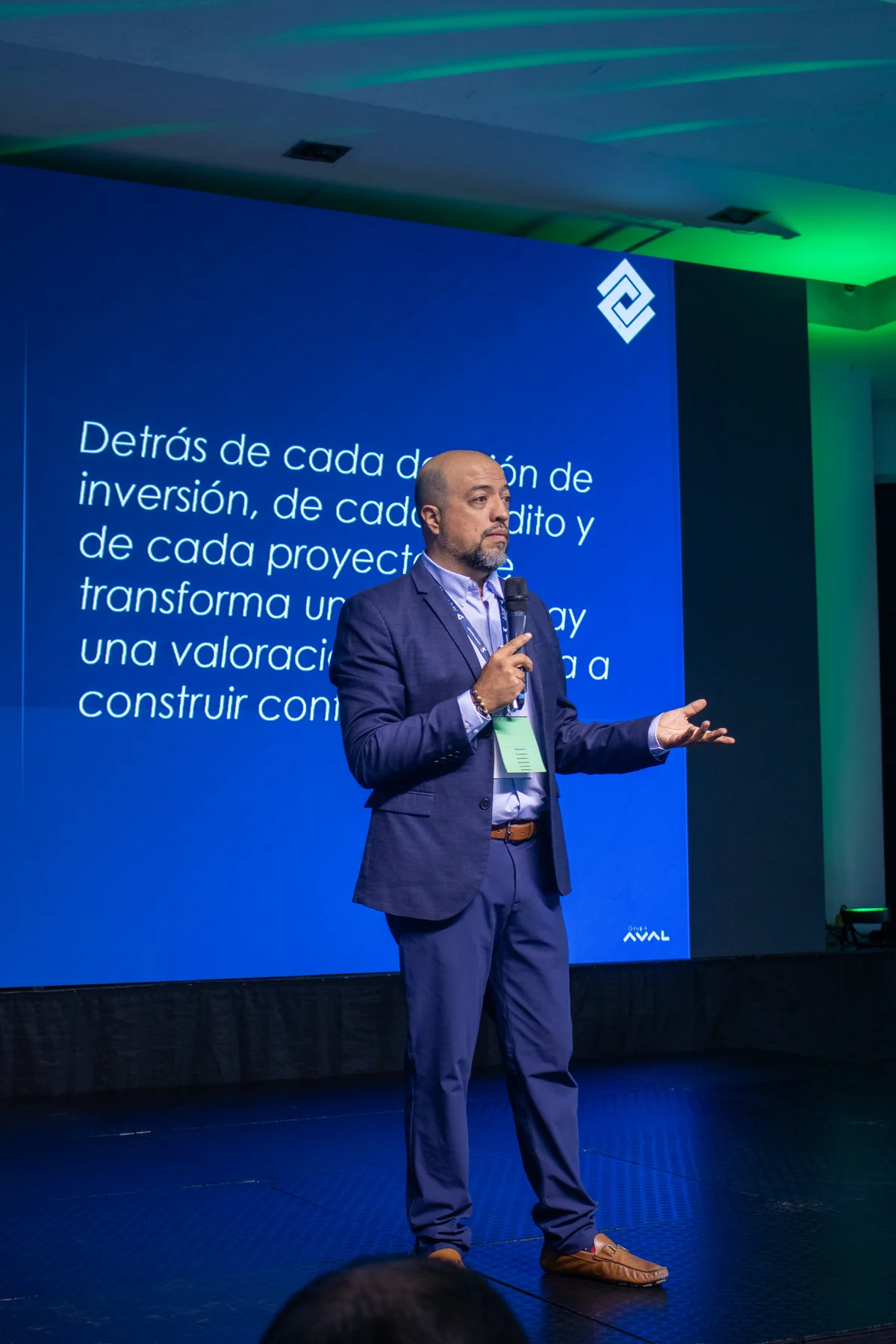 Ponente, gerente de Sostenibilidad del Banco de Occidente