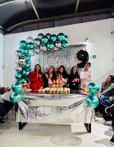 Celebración de aniversario con el equipo Appraiser